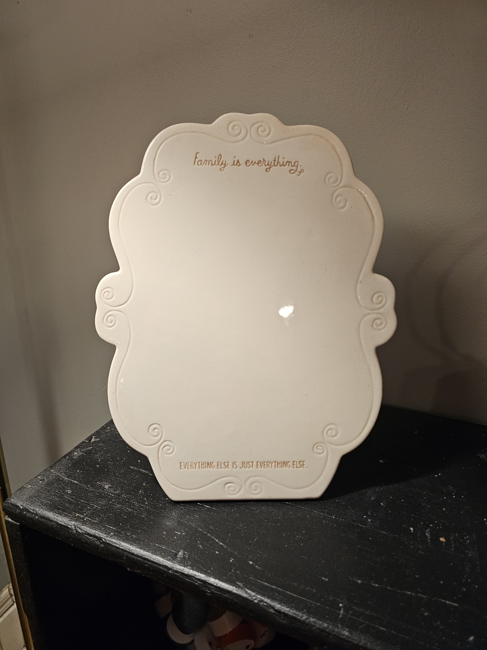 Hallmark Ceramic Dry Erase Message Board